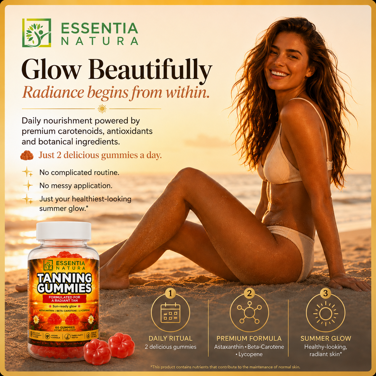 Tanning Gummies: The Natural Way to Boost Melanin & Get a Radiant Tan