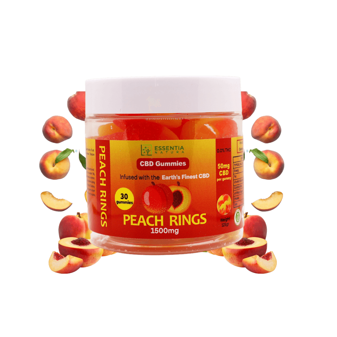 Eybna イブナ 香料 CBD CBN CBG 5ml オレンジヴェルベット VIIA Pacific Peach Elevate THC+CBG Gummies 5mg | Hemp Haven